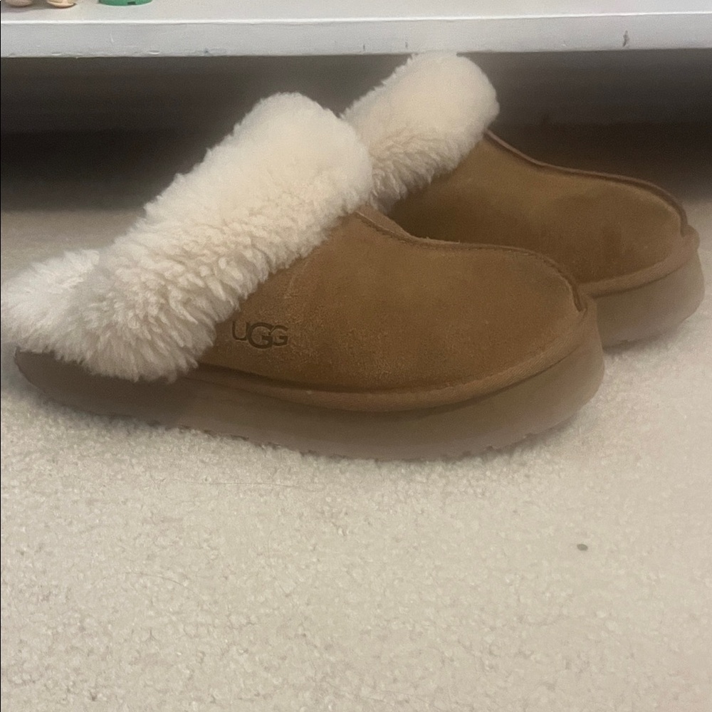 UGG Tan Slippers